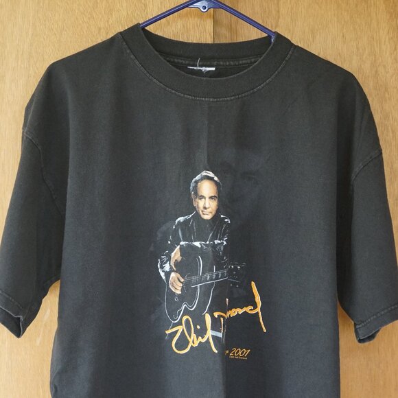 Vintage 2001 Gildan Neil Diamond 2001 Tour Men's XL T-Shirt RN# 93846 - Picture 3 of 16